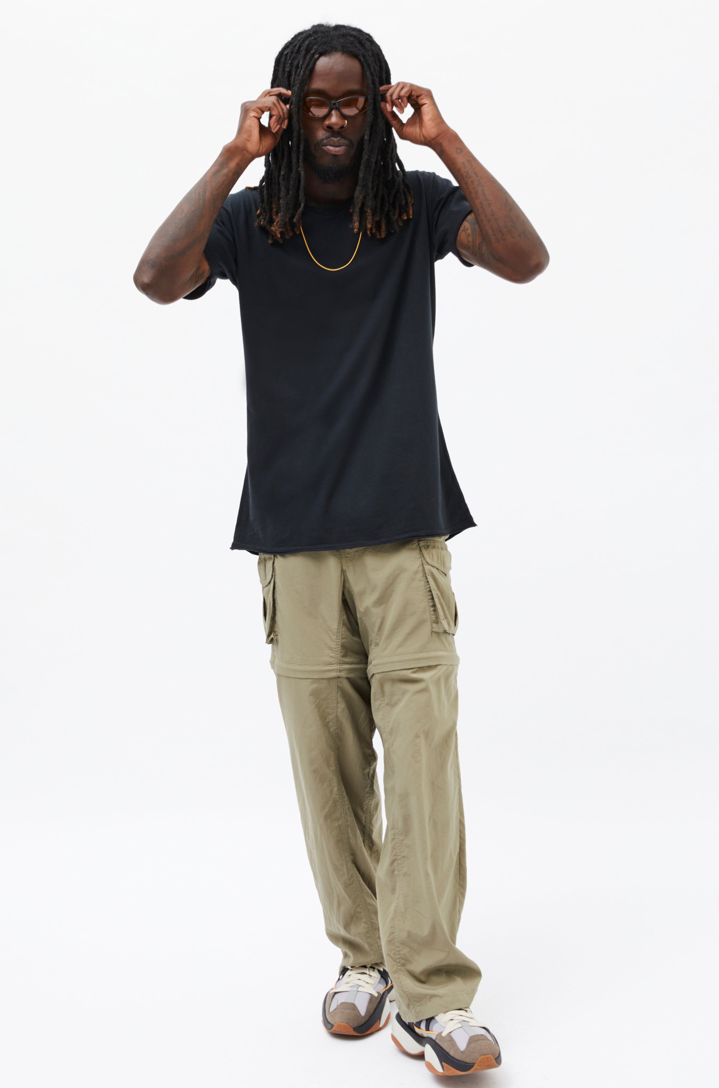 Image of Basics - Signature Black Crew & V-Neck