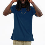 Basics - Navy Signature Crew & V-Neck