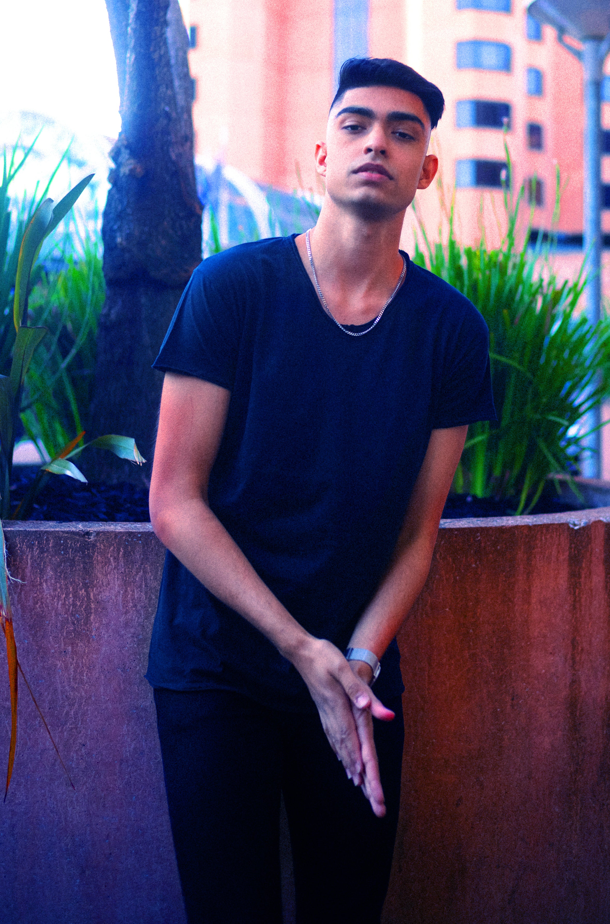 Image of Basics - Signature Black Crew & V-Neck